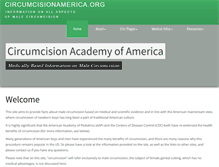Tablet Screenshot of circumcisionamerica.org
